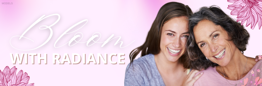Bloom with radiance. (Models)